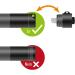 LiteXpress Knife End Cap Switch - Black for AA Lamps | Model M 1010269310 | International Shipping Available - Buy Online on GoSupps.com