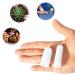 Buy Silicone Finger Protectors 10 Pack - Gel Finger Cots for Pain Relief from Cracked Tips & Arthritis - Buy Online on GoSupps.com
