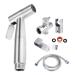 Handheld Toilet Bidet Sprayer Stainless Steel Hand Held Toilet Bidet Sprayer Bathroom Shower Water Spray Head Set