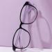 Reading Glasses Light Blocking Glasses Full Frame Readers Unisex Eyeglasses Blue Light Blocking(Black Purple 2.5 Purple