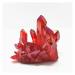 Natural Crystal Rough 110g Natural Crystal Red Angel Aura Quartz Cluster specimens Titanium Coating Quartz Cluster