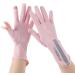 Porupael Women's UV Sun Protection Full Finger Touchscreen Gloves - Slipproof Summer Bicycle Golf and Fishing Gear in Pink - Buy Online on GoSupps.com