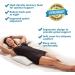 ComfiLife Lumbar Support Memory Foam Pillow for Back Pain Relief - White Standard - Buy Online on GoSupps.com