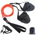 WDNIGLP 2 in 1 Swimming Arm Training Pull Rope with Hand Paddle Swimming Elastic Rope Resistance Band Training Equipment Red - Buy Online on GoSupps.com