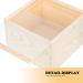 Lurrose Cotton Storage Box for Nail Wiping - Clear Container with Lid for Cotton Pads & Nail Polish Remover - Perfect Cosmetics Organizer - Buy Online on GoSupps.com