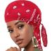 YBSHIN Super Absorbent Black Skull Caps - Pack of 4 | Motorcycle Head Wraps for Men and Women - Buy Online on GoSupps.com