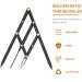 R gle de Mesure des Sourcils Nombre d'Or en Acier Inoxydable Noir Coulissante Trois Points Outil R glable pour Dessin Pr cis des Sourcils Maquillage et Tatouage Portable - Buy Online on GoSupps.com