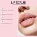Lip Scrub For Exfoliating Lip Care Moisturize & Nourish Dry Cracked Lips Moisturizing Lip Scrub with Fruit Extract & Vitamin E 1 oz - Buy Online on GoSupps.com
