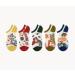 5 Pairs-Sports Invisible Socks-Beautiful Pure Cotton Breathable Short Personality Socks 5packs A Average size - Buy Online on GoSupps.com