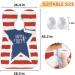 Beard Bib Apron for Men - Non-Stick Waterproof Hair Catcher | Perfect for Grooming & Trimming | 4th July Independence Day Gift - Buy Online on GoSupps.com