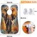 Shop Colorful Paint Elephant Beard Bib Apron - Best Beard Hair Catcher for Men | Perfect Father's Day & Christmas Gifts - Buy Online on GoSupps.com