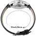 SHMIOU English Talking Watch for Men | Black PU Leather Band | Blue Dial | Quartz with Alarm - Buy Online on GoSupps.com