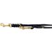 Buy Dogeleine Fat Leather & Brass Leash for Small & Large Dogs - Adjustable Double Linen 2m/2.40m/2.80m/3.50m/5m - Black (2m x 12mm) - International Shipping Available - Buy Online on GoSupps.com