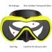 SwimStars Snorkel Set for Women and Men - Anti-Fog Comfortable Mask with Tempered Glass - Ideal for Swimming, Snorkeling, and Scuba Diving - Yellow - Buy Online on GoSupps.com