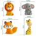 16-Piece Safari Jungle Cake Decoration Set for 1st Birthday | Forest Animals Topper for Girls - Buy Online on GoSupps.com