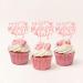 Keaziu 24 Pack Happy Mother's Day Cupcake Toppers Best Mom Ever Cupcake Picks Cake Decoration Party Supplies for Mother's Day Party Cupake Decorations Pink 1 - Buy Online on GoSupps.com