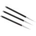 Professional Nail Art Liner Brush Home Nail Dotting Painting Drawing Pen for Nail Art Creation and DIY 3 Pack