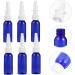 FOMIYES 6pcs Round Shoulder Nasal Spray Bottles - Refillable Empty Nose Spray Pet Glass Containers for Liquids - Travel Size Lotion Bottles - Buy Online on GoSupps.com