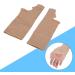 Psytfei 1 Pair Thumb Wrist Support Brace Elastic Gel Arthritis Fingerless Glove for Pain Relief Waterproof Wrist Compression Sleeve Splint for Sprained Tendonitis - Buy Online on GoSupps.com
