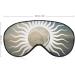 Sun and Moon Design Sleep Mask - Adjustable Strap Eye Cover for Sleeping, Blocking Light - Men and Women, Night Travel Nap - Buy Online on GoSupps.com