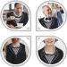4 Pcs Elderly Bibs Adult Bib Reusable Bib Eating Bibs Dinner Bibs for Adults Bibs for Men Portable Adult Eating Cloth Senior Adult Pinny Clothes Protector Polyester/168 - Buy Online on GoSupps.com