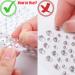 584 Pcs Self-Adhesive Face Gems Rhinestone Stickers - White | Crystal Jewels for Eyes, Hair, Body, Nails | Flat Back Gemstone Stickers for Makeup - Buy Online on GoSupps.com