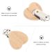 Garneck 6Pcs Natural Wood Beech Suspender Pacifier Clips for DIY Pacifier Chains - Mixed Animal Shapes - Buy Online on GoSupps.com