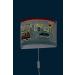 Dalber Children's Wall Lamp - Police Cars Design | Blue Wall Light for Kids' Rooms | Model 60618 E27 - Buy Online on GoSupps.com