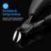 opove X5 Black Heavy Duty Toenail Clippers for Thick Ingrown Nails - Precision Nail Scissors with Super Sharp Curved Blade - Professional Grooming Tool - Buy Online on GoSupps.com