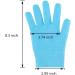 Pinkiou Moisturizing Cotton Gloves for Dry Hands | Eczema Relief and Whitening | Women's Softening and Moisturizing Spa Gel Inner Gloves - Blue - Buy Online on GoSupps.com