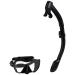 Cressi Scuba Diving Snorkeling Kit - Freediving Mask Dry Snorkel - Frameless Supernova Dry Set Designed in Italy Black Mask/Black Snorkel One Size Snorkel Set