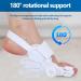 Dukars Bunion Corrector for Men & Women - Adjustable Big Toe Splint for Relief & Orthopedic Hammer Toe Straightener (White) | International Shipping Available - Buy Online on GoSupps.com