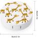 Shop Bagea-Ka Cute Cartoon Giraffe Contact Lens Case | Eye Care Kit with Mirror Tweezers & Bottle - Perfect for Travel & Home - Buy Online on GoSupps.com
