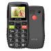 artfone C1 Mobile Phone for Elderly Big Buttons Big Volume SOS Function Black