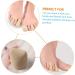 Mobestech Silicone Toe Sleeves 1 Pair Corn Protective Cover Miss Nylon Sports Silicone Toe Sleeve - Buy Online on GoSupps.com