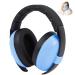 YANKUIRUI Baby Ear Defenders Noise Cancelling Headphones Ear Protection Adjustable Earmuff For Age 3 months To 3 Years At Firework Concert Cinema Blue