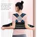 Instant Posture Corrector Adjustable Back Straightener Belt Correct Shoulder Back Posture Brace for Office Gym Home Thin Back Assistant Tool for Women and Men -L - Buy Online on GoSupps.com