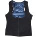 Tbest Sauna SuitsSauna Vest Heating Sweat Tank Top Breathable Waist Trainer Zipper Sports Corset for FemaleL/XL (L/XL) L-XL
