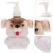 Angoily 1pc Puppy Lotion Bottle Stuffed Animal Shampoo Dispenser Esential Oil Dispenser Body Liquid Soap Dispenser Refillable Liquid Dispenser Child Small Dog White Melamine Multifunction - Buy Online on GoSupps.com