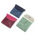 Lurrose 3 pieces women binding bag mini container leather minimalist wallet mini money exchange travel hygiene holder female accessory pretty wallet