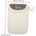 Baluue 16 Pcs Black Linen Soap Bag Foaming Soap Shower Foaming Bag Soap Pouch Cotton Soap Bags Flax - Buy Online on GoSupps.com