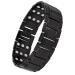 Jeracol 99.99% Soild Copper Magnetic Bracelets for Men 3X Ultra Strength Magnets(3500 Gauss) Magnetic Bracelets Magnetic Wristband Brazaletes for Anniversary Adjustable Size&Jewelry Gift Box Black