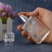 Enslz Square Flint Perfume Atomizer - Refillable 30ml Clear Glass Spray Bottle for Travel | International Shipping - Buy Online on GoSupps.com