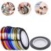 YaptheS DIY Nail Stickers - White Nail Striping Tape for Nail Art Decoration - Buy Online on GoSupps.com