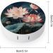 Buy Dragonfly & Lotus Print Contact Lens Case - Durable Travel Box & Care Kit - Buy Online on GoSupps.com