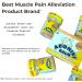 Aboniki Balm Ultra Strength - Fast-Acting Pain Relief Soothes Aches Deep Heat & Cooling Sensation - 2 Glass Jar - Buy Online on GoSupps.com