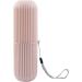 Portable Toothbrush Holder & Travel Case | Dustproof Multifunctional Toothbrush & Toothpaste Set - Ideal for Travel Camping Business Trips & School (Rose) - Buy Online on GoSupps.com