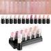 12 Colors Gradient Glitter Eyeshadow Stick Set - Waterproof Smoky Eye Makeup in Pearl White, Rose Pink, Gold, Gray, Copper, Blue, Green, Red, Taupe, Beige, Black, Silver - Shimmer Brow Highlight - Buy Online on GoSupps.com