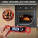 Buy Cirycase Digital Meat Thermometer - Instant Read Grill & Roast Thermometer with 102cm Long Probe - Perfect for BBQ Oven and Baking - Buy Online on GoSupps.com