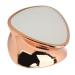 Skin Hair Exfoliator Washable Multi Particle Hair Eraser Tool Double Sided Smoothing for Arm (Gold)